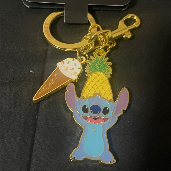 Loungefly Stitch Dessert Keychain / Bag Charm NWT - Picture 2 of 2